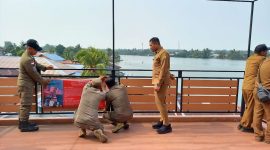 Bangunan di Belakang Batam Bakery Karimun Disegel, Diduga Langgar Tata Ruang
