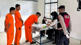 Cegah Narkoba Masuk Rutan, Petugas Geledah Kamar Warga Binaan Karimun