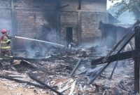 Api Bakar Dapur Rumah Warga di Guntung Punak, Kerugian Ditaksir Rp 20 Juta