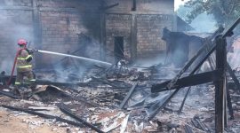 Api Bakar Dapur Rumah Warga di Guntung Punak, Kerugian Ditaksir Rp 20 Juta