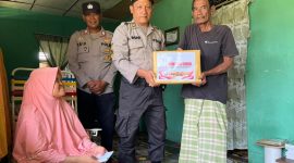 Jumat Berkah, Polsek Kundur Salurkan Bantuan Kapolres Karimun kepada Warga Kurang Mampu