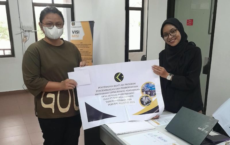 PT Karimun Granit Kembali Salurkan Bantuan Program PPM Periode Agustus 2026