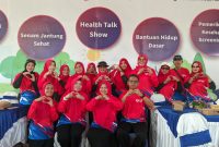 Bupati Karimun Iskandarsyah mengikuti sosialisasi Layanan Jantung di RSUD disela peringatan Hari Jantung Sedunia 2026.
