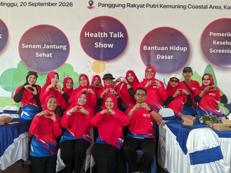 Bupati Karimun Iskandarsyah mengikuti sosialisasi Layanan Jantung di RSUD disela peringatan Hari Jantung Sedunia 2026.