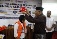 Pemkab Karimun Buka Pelatihan dan Sertifikasi 75 Tenaga Kerja Konstruksi
