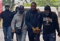 Basri digiring Bareskrim Polri.