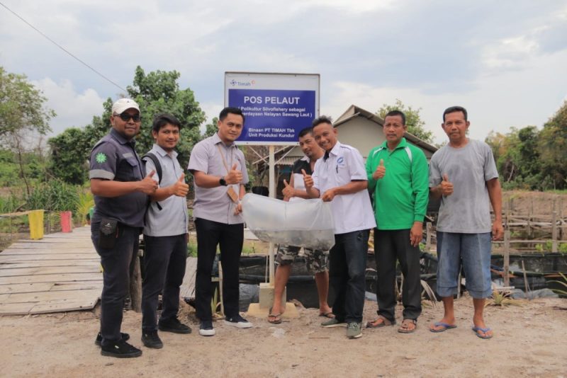 PT TIMAH Bantu Warga Sawang Laut Kembangkan Usaha, dari Budidaya Kakap hingga Terasi