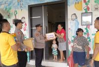 Polres Karimun Salurkan Bantuan Sembako ke Panti Asuhan Jehovah Jereh