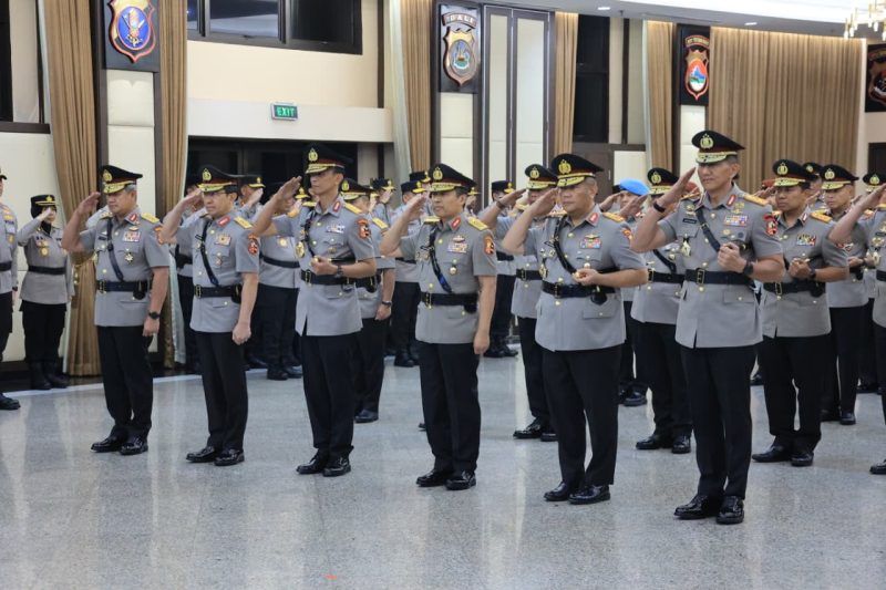 Polri Mutasi 88 Pati dan Pamen, 19 Kapolda Berganti Termasuk Kapolda Kepri