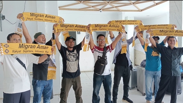 P4MI Karimun Fasilitasi 7 PMI Berangkat Kerja ke Serbia