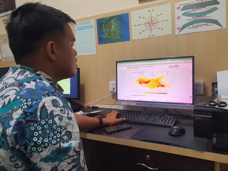 Kualitas Udara Karimun Menurun, Asap Karhutla dari Sumatera dan Kalimantan Masih Kepung Karimun