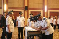 70 CPNS Kanwil Ditjenpas Kepri Resmi Jadi PNS, Kakanwil Tekankan Integritas