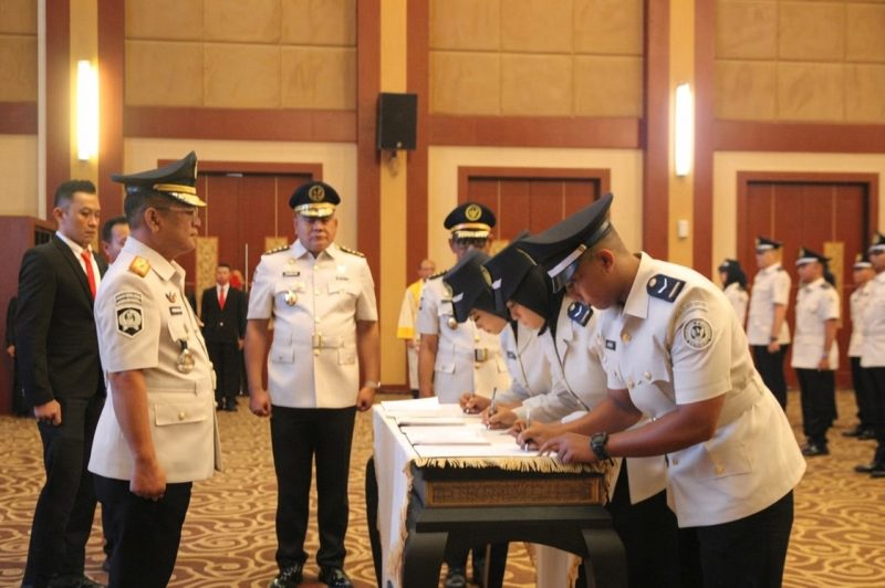 70 CPNS Kanwil Ditjenpas Kepri Resmi Jadi PNS, Kakanwil Tekankan Integritas