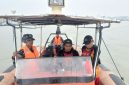 Tim SAR melakukan pencarian terhadap seorang nelayan Kundur yang hilang setelah diduga terjatuh dari Sampan miliknya. FOTO: Dok SAR