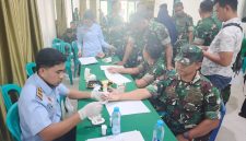 Cegah Penyebaran Penyakit Menular, Kodim 0317/TBK dan BKK Karimun Gelar Skrining TBC dan Tes HIV