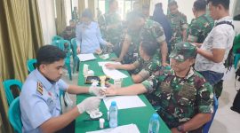 Cegah Penyebaran Penyakit Menular, Kodim 0317/TBK dan BKK Karimun Gelar Skrining TBC dan Tes HIV