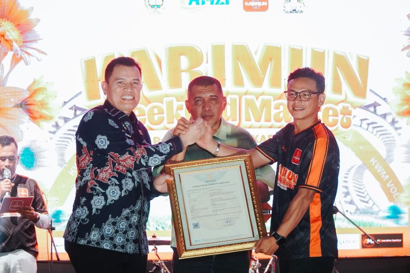 Karimun Weekend Market Kantongi Sertifikat Hak Cipta