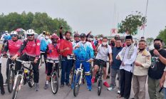 HKKA Karimun Bagikan 5.000 Masker Gratis di Tengah Kabut Asap